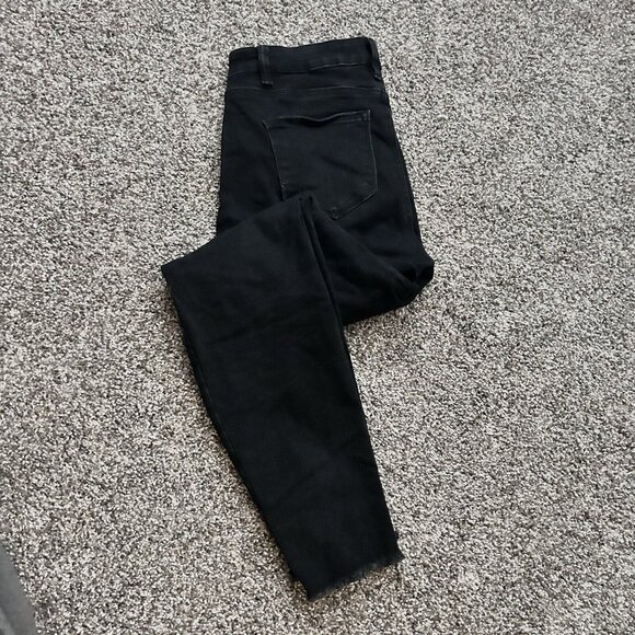 KanCan Black Distressed MidRise Skinny Denim Jeans Style KC5056BK Womens 9/28 - Picture 11 of 14